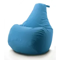 Крісло мішок груша Beans Bag Оксфорд Стронг 100 х 140 см Блакитний (hub_08394m) Крісло мішок груша Beans Bag Оксфорд Стронг 100 х 140 см Блакитний (hub_08394m)