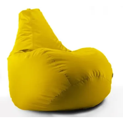Крісло мішок груша Beans Bag Оксфорд Стронг 65 х 85 см Жовтий (hub_smiheb) Крісло мішок груша Beans Bag Оксфорд Стронг 65 х 85 см Жовтий (hub_smiheb)