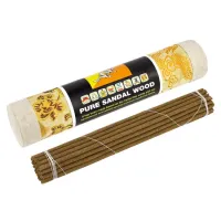 Пахощі Бутанські PK Чистий Сандал Pure Sandalwood Подарункова упаковка 20,5х4х4 см Білий (12608)