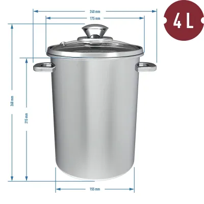 Многофункциональная кастрюля с корзиной Browin 24 см