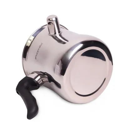 Молоковарка со свистком Kamille KM 5840 1 л Хром