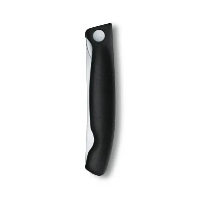 Кухонный нож Victorinox Swiss Classic Foldable Paring Knife складной, черный, 11 см (6.7803.FB)