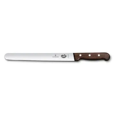 Кухонный нож для нарезки Victorinox Rosewood Slicing Knife 36 см с деревянной ручкой (5.4200.36)