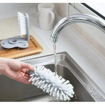 Щітка для миття склянок та пляшок Multi-Function Suction Cup Brush (11102900M)