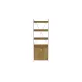 Етажерка 3/60 Ferrum-decor Серії Конект із тумбою 144x60x28 Білий ДСП Дуб Артізан (FD1033)