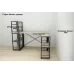 Письменный стол Ferrum-decor Серии Конект 75x120x600 черный ДСП Дуб Сонома 16мм Письменный стол Ferrum-decor Серии Конект 75x120x600 черный ДСП Дуб Сонома 16мм