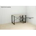 Письменный стол Ferrum-decor Серии Конект 75x120x600 черный ДСП Дуб Сонома 16мм Письменный стол Ferrum-decor Серии Конект 75x120x600 черный ДСП Дуб Сонома 16мм
