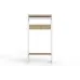 Вешалка напольная модульная Ferrum-decor Трелис 14 180x90x38 белый ДСП Дуб Сонома 16мм Вешалка напольная модульная Ferrum-decor Трелис 14 180x90x38 белый ДСП Дуб Сонома 16мм