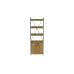 Етажерка 4/60 Ferrum-decor Серії Конект із тумбою 179x60x28 Сірий ДСП Дуб Артізан (FD1082)