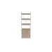 Етажерка 4/60 Ferrum-decor Серії Конект із тумбою 179x60x28 Білий ДСП Дуб Сан-Маріно (FD1071)