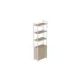 Етажерка 4/60 Ferrum-decor Серії Конект із тумбою 179x60x28 Білий ДСП Дуб Сан-Маріно (FD1071)