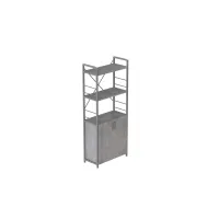 Этажерка 3/60 Ferrum-decor Серии Конект с тумбой 144x60x28 Серый ДСП Бетон (FD1041) Этажерка 3/60 Ferrum-decor Серии Конект с тумбой 144x60x28 Серый ДСП Бетон (FD1041)