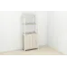 Етажерка 3/60 Ferrum-decor Серії Конект із тумбою 144x60x28 Білий ДСП Сонома (FD1031)