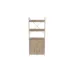 Етажерка 3/60 Ferrum-decor Серії Конект із тумбою 144x60x28 Білий ДСП Дуб Сан-Маріно (FD1029)