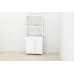 Етажерка 3/60 Ferrum-decor Серії Конект з тумбою 144x60x28 Білий ДСП (FD1028)