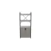 Етажерка 3/60 Ferrum-decor Серії Конект з тумбою 144x60x28 Чорний ДСП Бетон (FD1027)