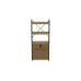 Етажерка 3/60 Ferrum-decor Серії Конект з тумбою 144x60x28 Чорний ДСП Дуб Артізан (FD1026)