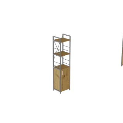 Етажерка 3/34 Ferrum-decor Серії Конект з тумбою 144x34x28 Сірий ДСП Дуб Артізан (FD1019) Етажерка 3/34 Ferrum-decor Серії Конект з тумбою 144x34x28 Сірий ДСП Дуб Артізан (FD1019)