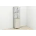 Етажерка 3/34 Ferrum-decor Серії Конект із тумбою 144x34x28 Сірий ДСП Сонома (FD1017)