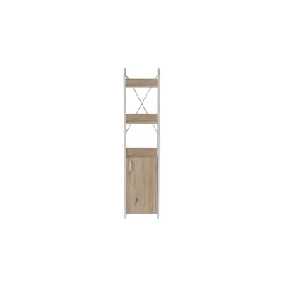 Етажерка 3/34 Ferrum-decor Серії Конект із тумбою 144x34x28 Білий ДСП Дуб Сан-Маріно (FD1008) Етажерка 3/34 Ferrum-decor Серії Конект із тумбою 144x34x28 Білий ДСП Дуб Сан-Маріно (FD1008)