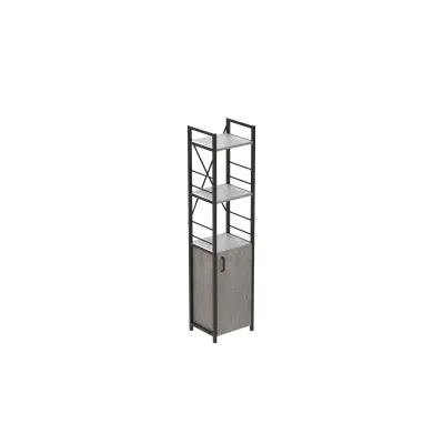 Етажерка 3/34 Ferrum-decor Серії Конект з тумбою 144x34x28 Чорний ДСП Бетон (FD1006) Етажерка 3/34 Ferrum-decor Серії Конект з тумбою 144x34x28 Чорний ДСП Бетон (FD1006)