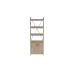 Етажерка 4/60 Ferrum-decor Серії Конект із тумбою 179x60x28 Сірий ДСП Дуб Сан-Маріно (FD1078)
