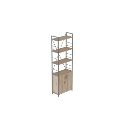 Этажерка 4/60 Ferrum-decor Серии Конект с тумбой 179x60x28 Серый ДСП Дуб Сан-Марино (FD1078) Этажерка 4/60 Ferrum-decor Серии Конект с тумбой 179x60x28 Серый ДСП Дуб Сан-Марино (FD1078)