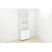 Етажерка 4/60 Ferrum-decor Серії Конект з тумбою 179x60x28 Білий ДСП (FD1070)