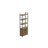 Этажерка 4/60 Ferrum-decor Серии Конект с тумбой 179x60x28 Черный ДСП Дуб Артизан (FD1068) Этажерка 4/60 Ferrum-decor Серии Конект с тумбой 179x60x28 Черный ДСП Дуб Артизан (FD1068)