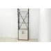 Етажерка 4/60 Ferrum-decor Серії Конект із тумбою 179x60x28 Чорний ДСП Сонома (FD1066)
