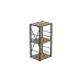 Этажерка 3/34 Ferrum-decor Серии Конект 73x34x28 Черный ДСП Дуб Артизан 16мм