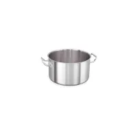 Каструля нержавіюча сталь середня з кришкою, 2 л (16 х 11 см) KAPP (56012) Каструля нержавіюча сталь середня з кришкою, 2 л (16 х 11 см) KAPP (56012)