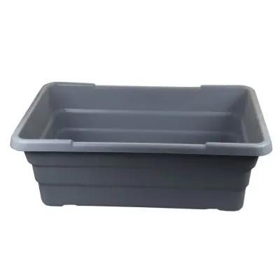 Контейнер пластиковый WINCO этажерочный Серый 40x65x20 см (10072) Контейнер пластиковый WINCO этажерочный Серый 40x65x20 см (10072)