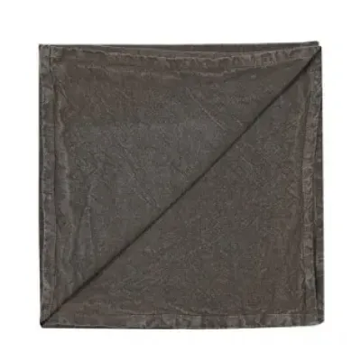 Скатерть Degrenne Paris Linge de Table 170x170см Темно-серый 229269 