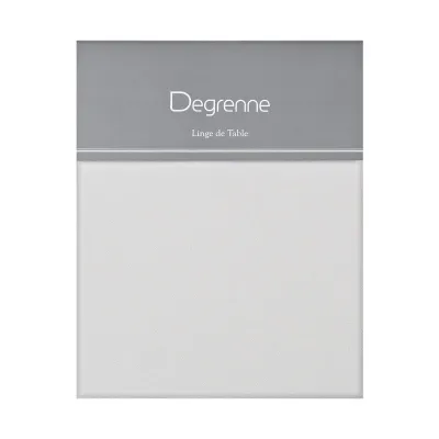 Набір серветок 2 шт Degrenne Paris Linge de Table 35х50 см Сірий 229255 Набір серветок 2 шт Degrenne Paris Linge de Table 35х50 см Сірий 229255