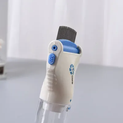 Расческа для удаления вшей, блох и гнид электрическая Licetec V-Comb Гребень от вшей с насадкой из нержавеющей стали Расческа для удаления вшей, блох и гнид электрическая Licetec V-Comb Гребень от вшей с насадкой из нержавеющей стали