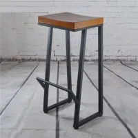 Барный стул GoodsMetal в стиле LOFT 750х350х350 БС1