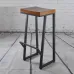 Барный стул GoodsMetal в стиле LOFT 750х350х350 БС1