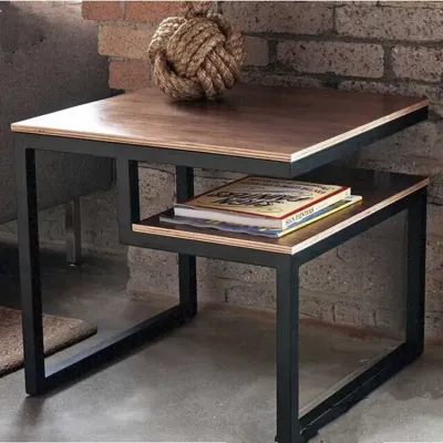Стіл журнальний GoodsMetall з металу, в стилі LOFT 600х500х500 СТЖ2 Стіл журнальний GoodsMetall з металу, в стилі LOFT 600х500х500 СТЖ2