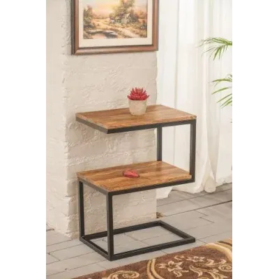 Столик журнальный, кофейный GoodsMetall из металла в стиле Loft 
