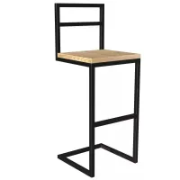 Барный стул GoodsMetall из металла в стиле ЛОФТ 750х350х350 БС3 Барный стул GoodsMetall из металла в стиле ЛОФТ 750х350х350 БС3