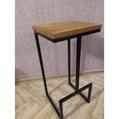 Барный стул GoodsMetall в стиле ЛОФТ 750х350х350 