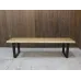 Скамья GoodsMetall в стиле ЛОФТ 1600х420х400 ЛС3