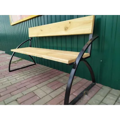 Скамья GoodsMetall в стиле ЛОФТ 1500х450х400 