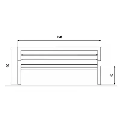 Лава GoodsMetall у стилі ЛОФТ 1800х560х900 - ЛС56 Лава GoodsMetall у стилі ЛОФТ 1800х560х900 - ЛС56