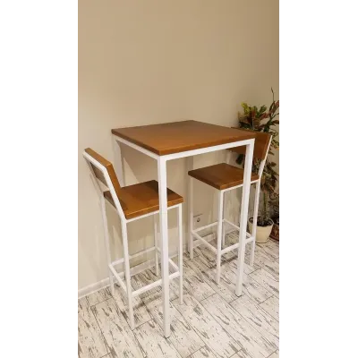 Комплект барный (стол+стулья) GoodsMetall в стиле Лофт 