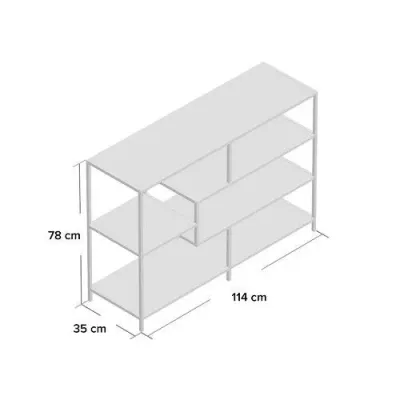 Консоль GoodsMetall у стилі Лофт 1140х780х350 К178