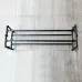 Обувница из труб GoodsMetall в стиле Лофт 1100х340х330 ПТ11