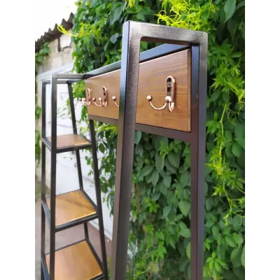 Вішалка з полицями GoodsMetall у стилі Лофт ВШ35М Вішалка з полицями GoodsMetall у стилі Лофт ВШ35М
