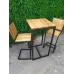 Комплект барный (стол и стулья) GoodsMetall в стиле Лофт 